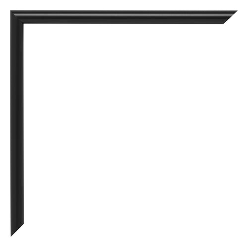 Annecy Kunststoff Bilderrahmen 20x20cm Schwarz Matt Detail Ecke | Yourdecoration.at