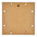 Annecy Kunststoff Bilderrahmen 30x30cm Champagner Ruckseite | Yourdecoration.at