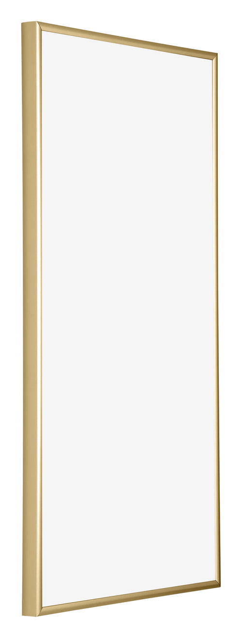 Austin Aluminium Bilderrahmen 20x40cm Gold Glanz Vorne Schrag | Yourdecoration.at