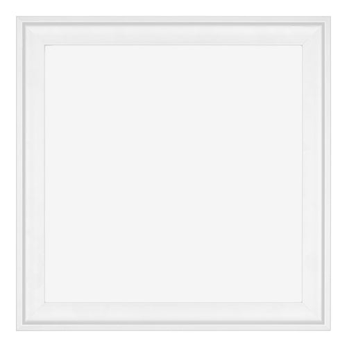 Birmingham Holz Bilderrahmen 35x35cm Weiss Vorne | Yourdecoration.at