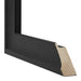 Birmingham Holz Bilderrahmen 50x70cm Schwarz Detail Querschnitt | Yourdecoration.at