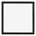 Catania MDF Bilderrahmen 20x20cm Schwarz Vorne | Yourdecoration.at