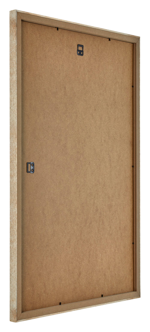 Catania MDF Bilderrahmen 29 7x42cm A3 Gold Ruckseite Schrag | Yourdecoration.at