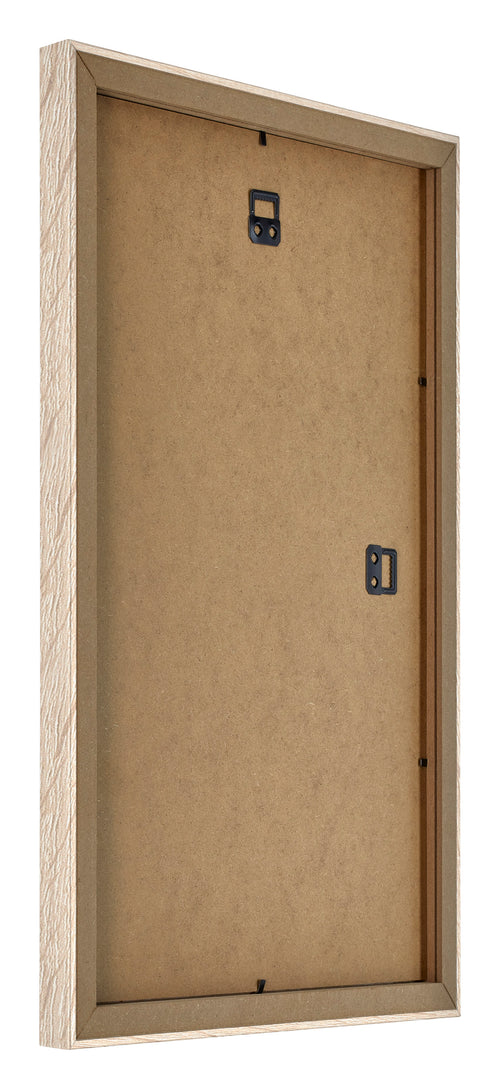 Catania MDF Bilderrahmen 32x45cm Eiche Ruckseite Schrag | Yourdecoration.at