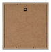 Catania MDF Bilderrahmen 35x35cm Silber Ruckseite | Yourdecoration.at