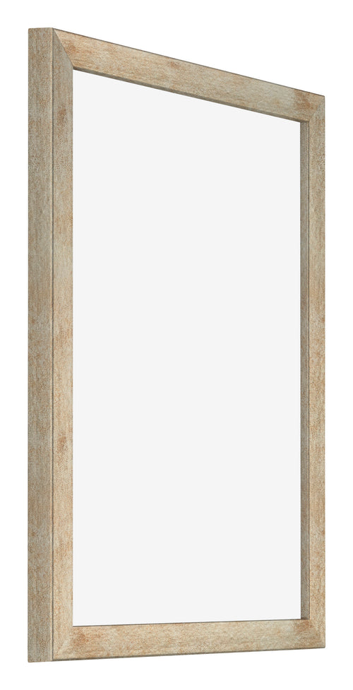 Catania MDF Bilderrahmen 36x48cm Gold Vorne Schrag | Yourdecoration.at