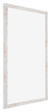 Catania MDF Bilderrahmen 42x60cm White Wash Vorne Schrag | Yourdecoration.at