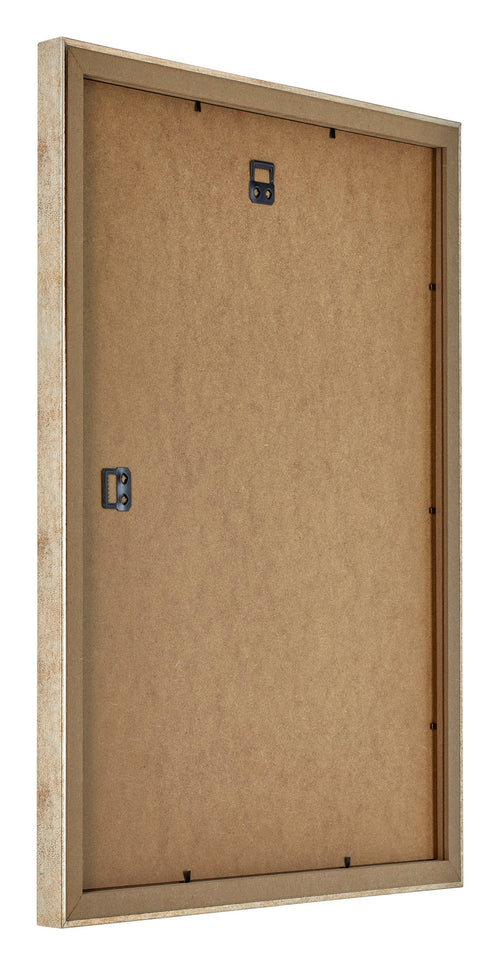 Catania MDF Bilderrahmen 50x60cm Gold Ruckseite Schrag | Yourdecoration.at