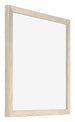 Catania MDF Bilderrahmen 60x60cm Eiche Vorne Schrag | Yourdecoration.at