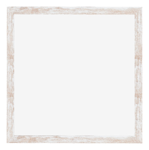 Catania MDF Bilderrahmen 70x70cm White Wash Vorne | Yourdecoration.at