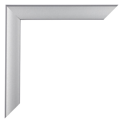 Como MDF Bilderrahmen 18x24cm Silber Matt Ecke | Yourdecoration.at