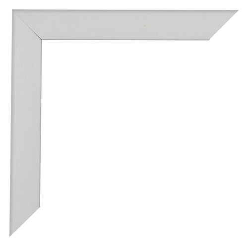 Como MDF Bilderrahmen 18x24cm Weiss Gemasert Ecke | Yourdecoration.at