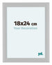 Como MDF Bilderrahmen 18x24cm Weiss Hochglanz Vorne Messe | Yourdecoration.at