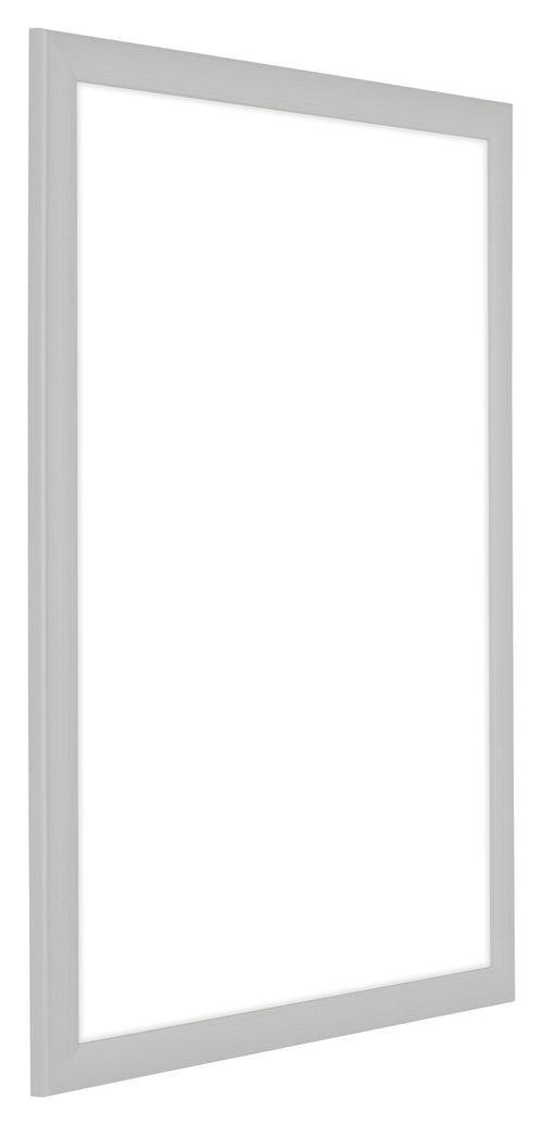 Como MDF Bilderrahmen 20x28cm Weiss Gemasert Vorne Schrag | Yourdecoration.at