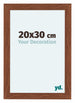 Como MDF Bilderrahmen 20x30cm Nussbaum Vorne Messe | Yourdecoration.at