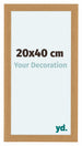 Como MDF Bilderrahmen 20x40cm Buche Vorne Messe | Yourdecoration.at