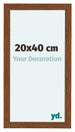 Como MDF Bilderrahmen 20x40cm Eiche Rustiek Vorne Messe | Yourdecoration.at