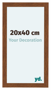 Como MDF Bilderrahmen 20x40cm Eiche Rustiek Vorne Messe | Yourdecoration.at