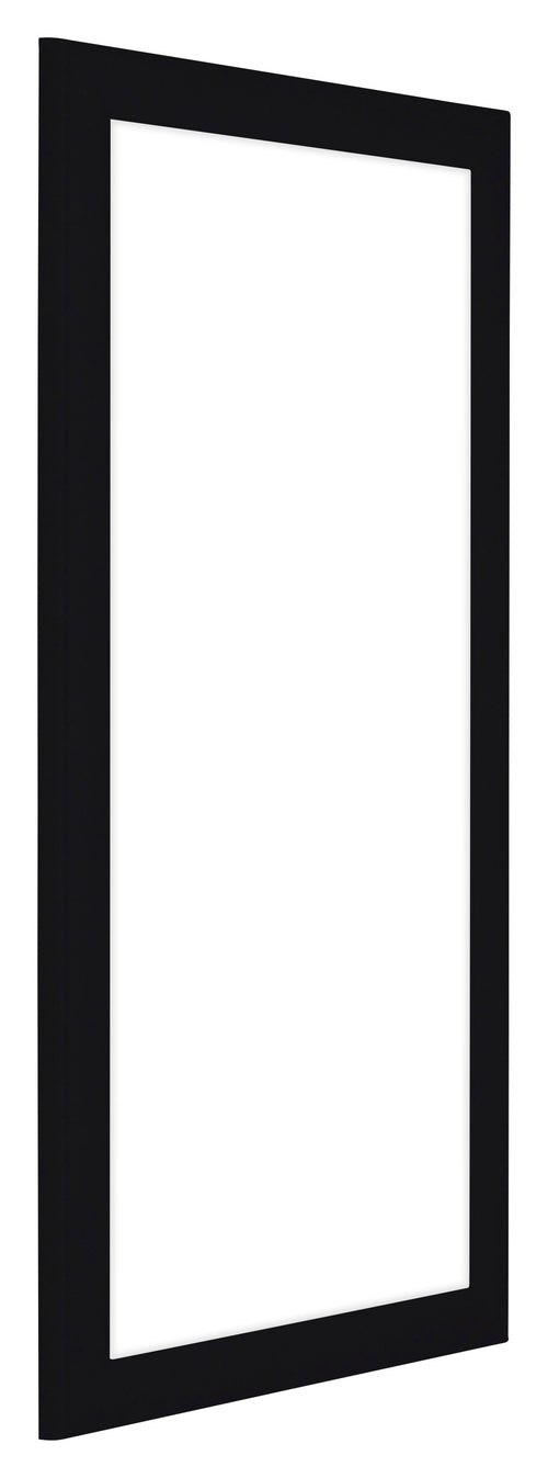 Como MDF Bilderrahmen 20x40cm Schwarz Hochglanz Vorne Schrag | Yourdecoration.at