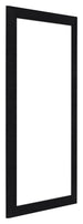 Como MDF Bilderrahmen 20x40cm Schwarz Matt Vorne Schrag | Yourdecoration.at