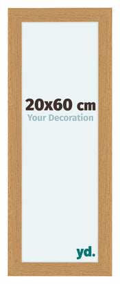 Como MDF Bilderrahmen 20x60cm Buche Vorne Messe | Yourdecoration.at