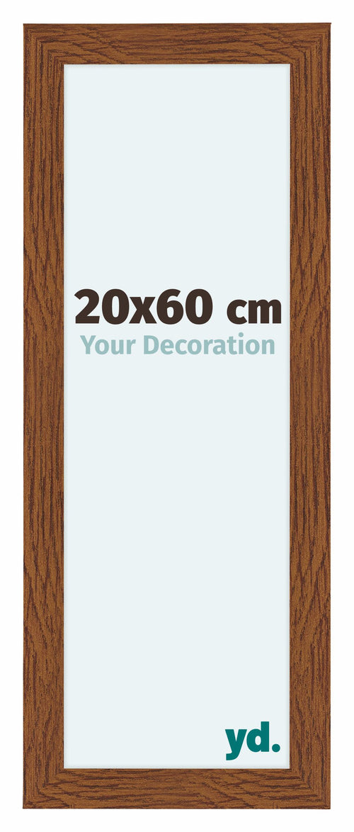 Como MDF Bilderrahmen 20x60cm Eiche Rustiek Vorne Messe | Yourdecoration.at