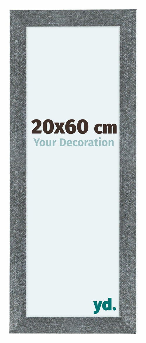 Como MDF Bilderrahmen 20x60cm Eisen Gewischt Vorne Messe | Yourdecoration.at