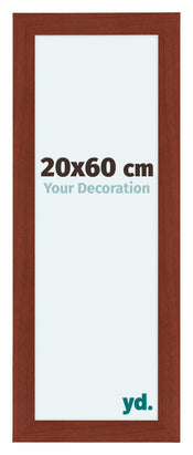 Como MDF Bilderrahmen 20x60cm Kirschbaum Vorne Messe | Yourdecoration.at