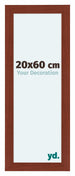 Como MDF Bilderrahmen 20x60cm Kirschbaum Vorne Messe | Yourdecoration.at