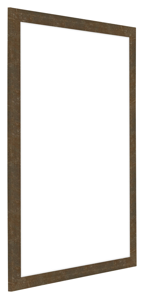 Como MDF Bilderrahmen 21x29 7cm A4 Gold Antik Vorne Schrag | Yourdecoration.at