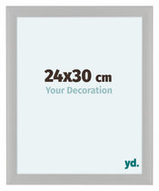 Como MDF Bilderrahmen 24x30cm Weiss Gemasert Vorne Messe | Yourdecoration.at