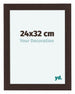 Como MDF Bilderrahmen 24x32cm Eiche Dunkel Vorne Vorne | Yourdecoration.at