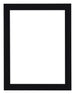 Como MDF Bilderrahmen 24x32cm Schwarz Hochglanz Vorne | Yourdecoration.at