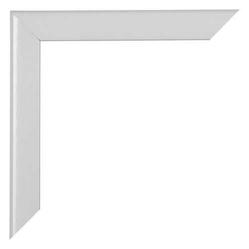 Como MDF Bilderrahmen 24x32cm Weiss Hochglanz Ecke | Yourdecoration.at