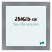 Como MDF Bilderrahmen 25x25cm Aluminium Geburstet Vorne Messe | Yourdecoration.at