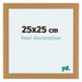 Como MDF Bilderrahmen 25x25cm Buche Vorne Messe | Yourdecoration.at