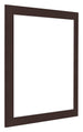 Como MDF Bilderrahmen 25x25cm Eiche Dunkel Vorne Schrag | Yourdecoration.at