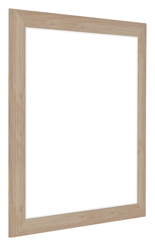 Como MDF Bilderrahmen 25x25cm Eiche Hell Vorne Schrag | Yourdecoration.at