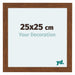 Como MDF Bilderrahmen 25x25cm Eiche Rustiek Vorne Messe | Yourdecoration.at