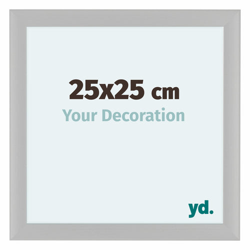 Como MDF Bilderrahmen 25x25cm Weiss Gemasert Vorne Messe | Yourdecoration.at