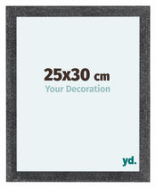 Como MDF Bilderrahmen 25x30cm Grau Gewischt Vorne Messe | Yourdecoration.at