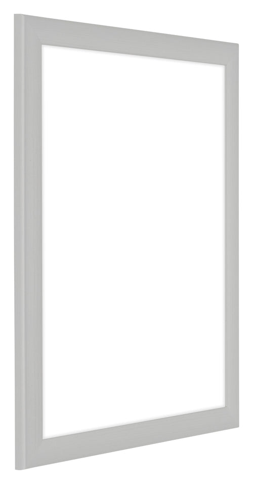 Como MDF Bilderrahmen 25x30cm Weiss Gemasert Vorne Schrag | Yourdecoration.at