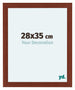 Como MDF Bilderrahmen 28x35cm Kirschbaum Vorne Messe | Yourdecoration.at