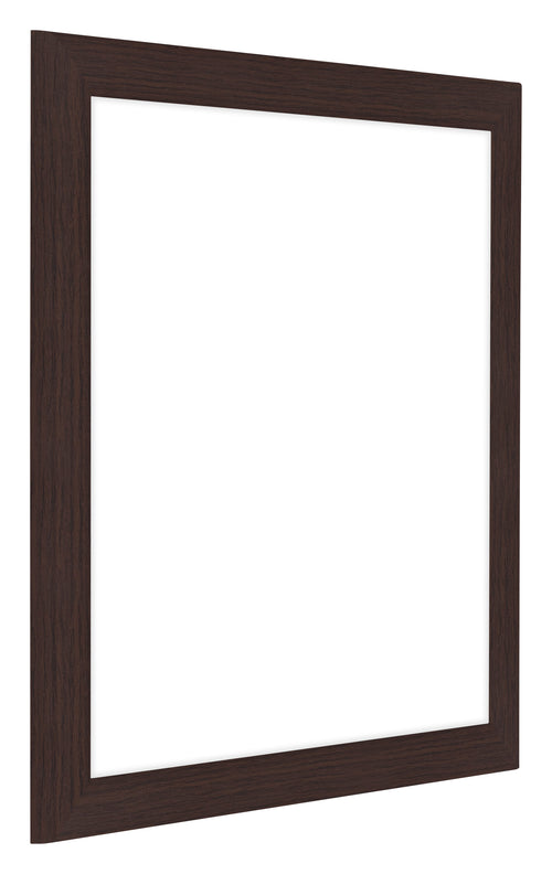 Como MDF Bilderrahmen 30x30cm Eiche Dunkel Vorne Schrag | Yourdecoration.at