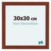 Como MDF Bilderrahmen 30x30cm Kirschbaum Vorne Messe | Yourdecoration.at