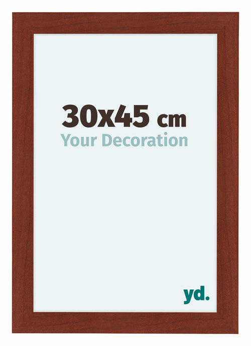 Como MDF Bilderrahmen 30x45cm Kirschbaum Vorne Messe | Yourdecoration.at