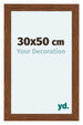 Como MDF Bilderrahmen 30x50cm Eiche Rustiek Vorne Messe | Yourdecoration.at