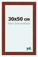 Como MDF Bilderrahmen 30x50cm Kirschbaum Vorne Messe | Yourdecoration.at