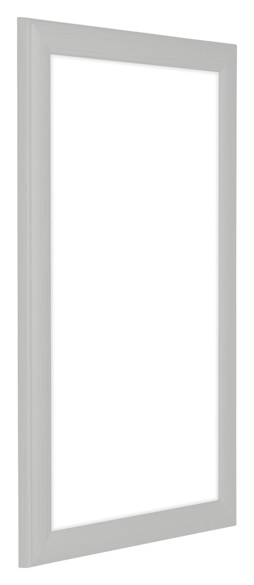 Como MDF Bilderrahmen 30x50cm Weiss Gemasert Vorne Schrag | Yourdecoration.at