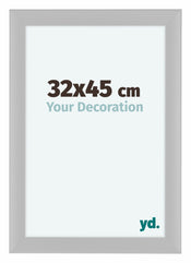 Como MDF Bilderrahmen 32x45cm Weiss Matt Vorne Vorne | Yourdecoration.at